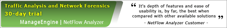 ManageEngine NetFlow Analyzer