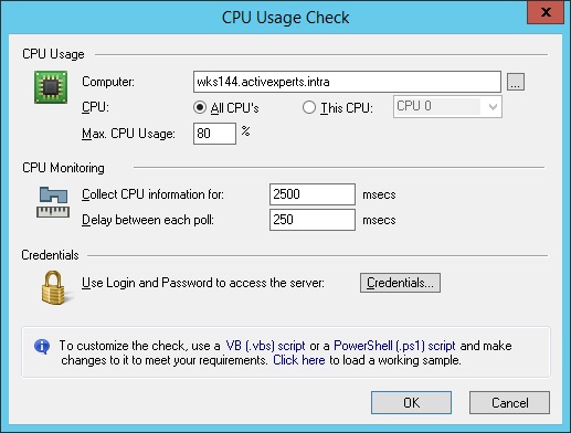 Monitor CPU