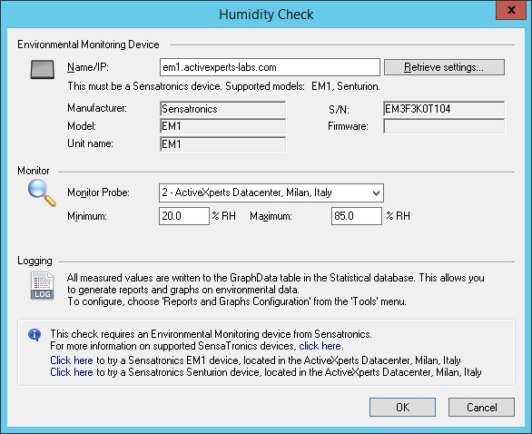 Monitor Humidity