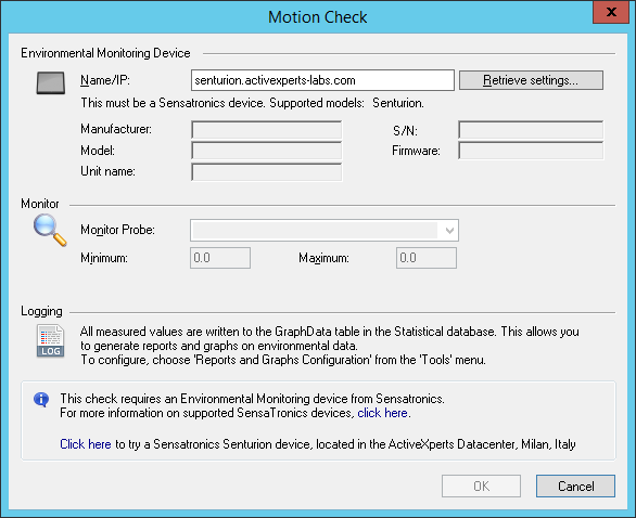 Monitor Motion and Movement