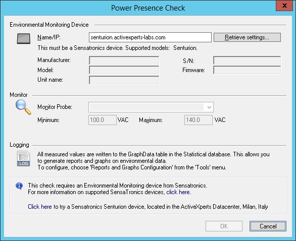 Power Voltage Monitoring