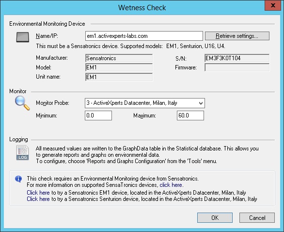 Monitor Water Leaks and Wetness